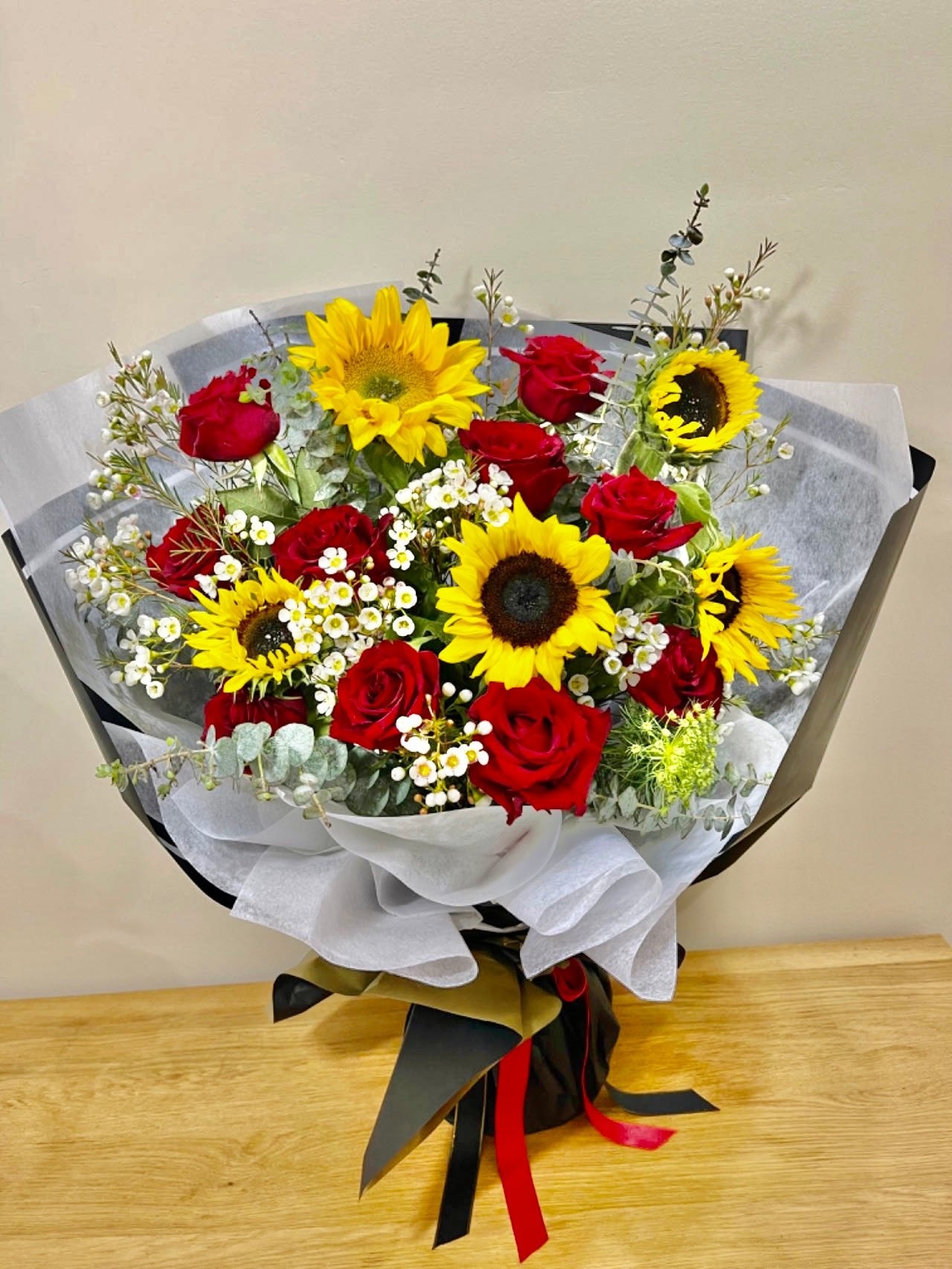 Sunflower Rose Bouquet